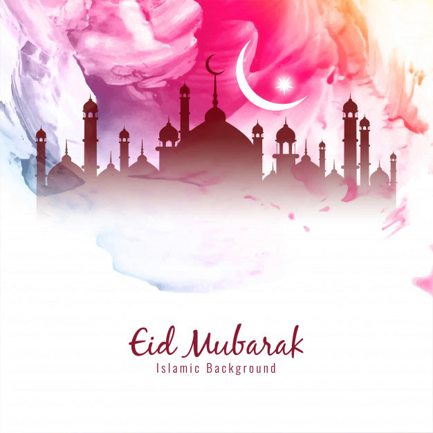 Colorful Eid Mubarak Wishes