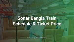 Sonar Bangla Train Schedule